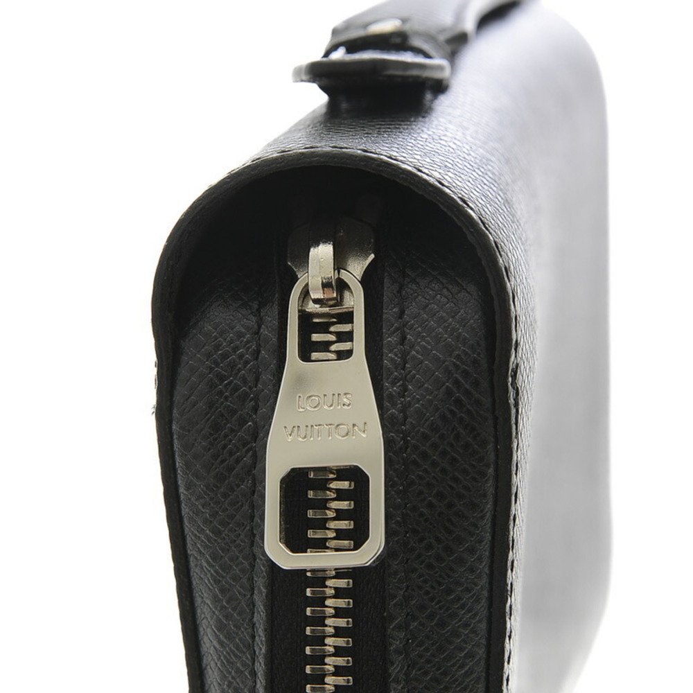 LOUIS VUITTON Taiga Zippy XL Round Zipper Long Wallet Noir M44275 - Picture 3 of 9